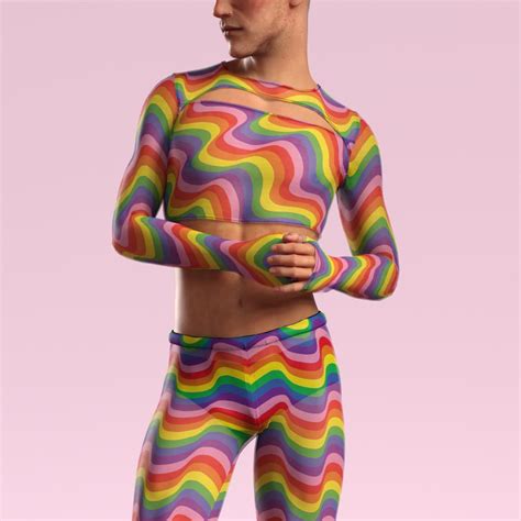 Pride Set Gay Set Lgbtq Set Festival Men Set Rave Mesh Set Burning Man Set Mesh Pride Set