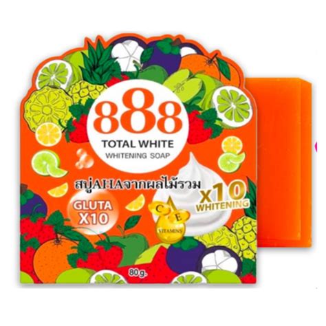 888 Total Whitening Bar Soap From Thailand 10x Whitening Scar Remover