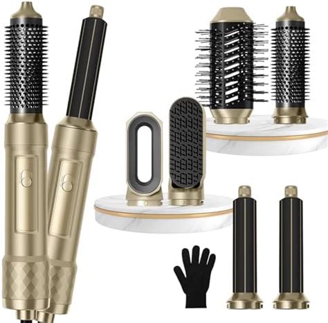 Amazon 6 In 1 Multifunctional Hair Styling Tool Detachable Blow Dryer Brush Ionic Hot