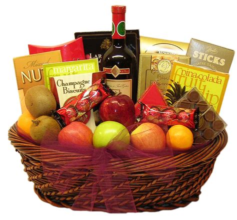 how to make a fruit basket gift