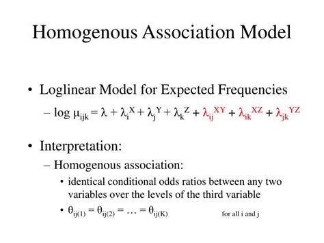 Ppt Loglinear Models For Independence And Interaction In Three Way