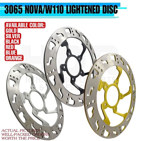 Hdr 3065 Lighten Disc Honda Nova Wave 110 220mm For Motorcycle Japan Quality Shopee