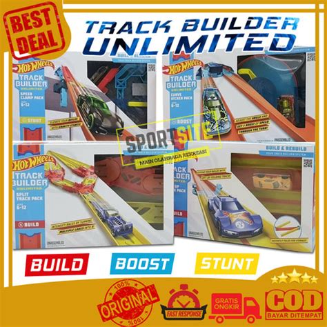 Jual Hot Wheels Track Builder Unlimited Parts Trackset Trek Hotwheels Wheel Fold Up Track