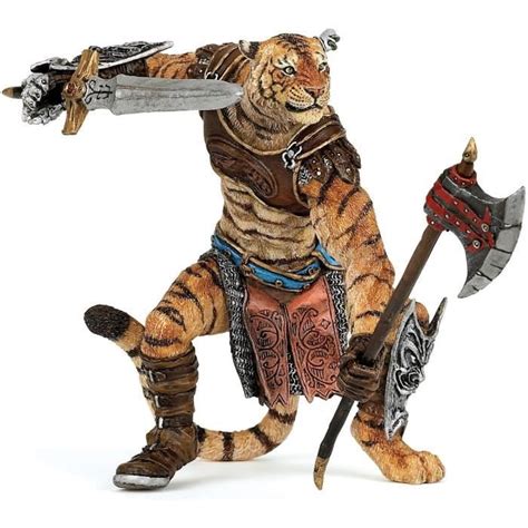 Figurine Mutant Tigre Papo Le Monde Fantastique Pour Enfant