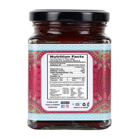 Nourcery Korean Classic Gochujang Hot Chilli Paste G FERMENTED CHILLI PUREE Buy Online In