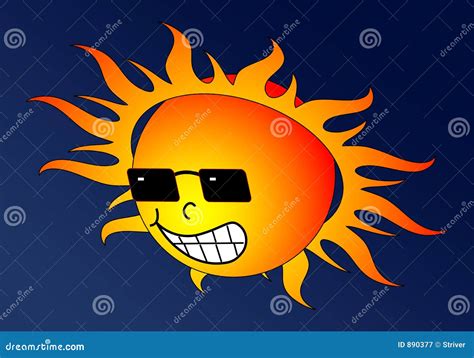 Hot Sun Royalty Free Stock Photography Image 890377