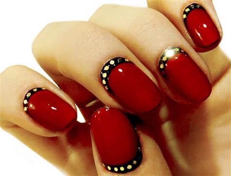 45 Stylish Red And Black Nail Designs 2022