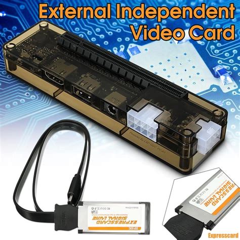 Pcs Expresscard V Exp Gdc Beast Laptop Placa De V Deo Externa