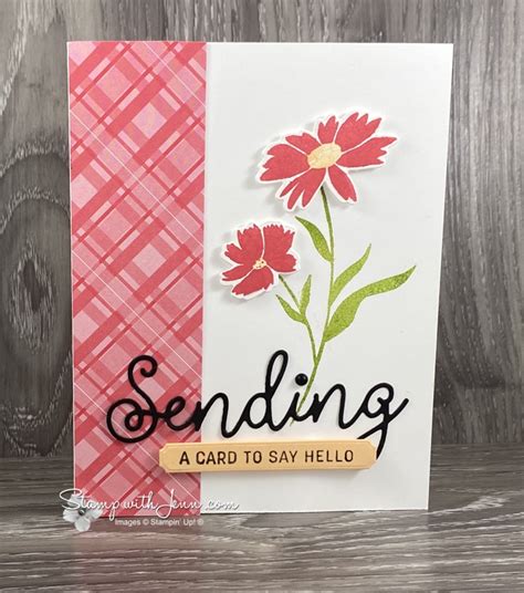 New Stampin Up Bundle Alert Sending Smiles In Sweet Sorbet Stamp