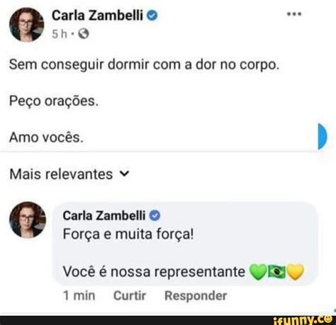 Carla Zambelli S Sem Conseguir Dormir A Dor No Corpo Pe O Ora Es