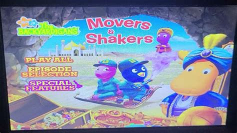 The Backyardigans Movers And Shakers 2007 Dvd Menu Walk Through Youtube