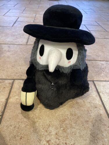 Squishable Plague Doctor Plush Figure Black 11 Tall Euc 4599639622