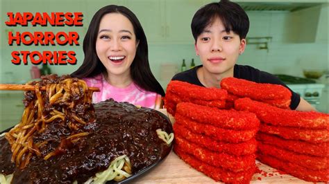 HOT CHEETO HASHBROWNS NUCLEAR BLACK BEAN NOODLES MUKBANG YouTube