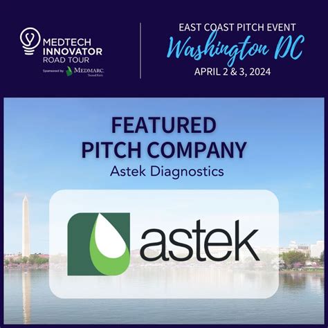 astek diagnostics  linkedin   excited   pitching  medtech