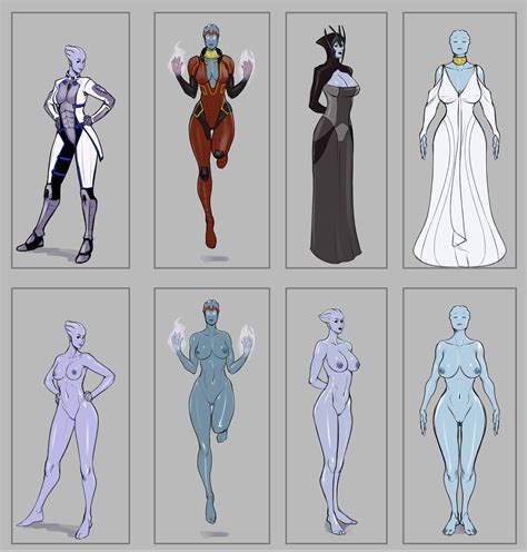 Asari Chart Comm By IZRA Hentai Foundry