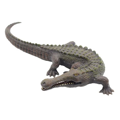 Buy 6.9 Inch Realistic Crocodile Figure Lifelike Crocodile Black