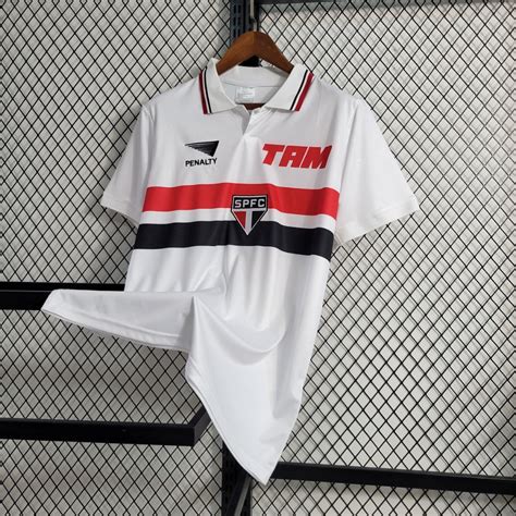 93 94 retro São Paulo CAFU Camiseta De Futebol Vintage De Alta