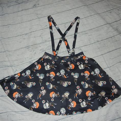 Hot Topic Anime Haikyu Chibi Characters Suspender S Gem