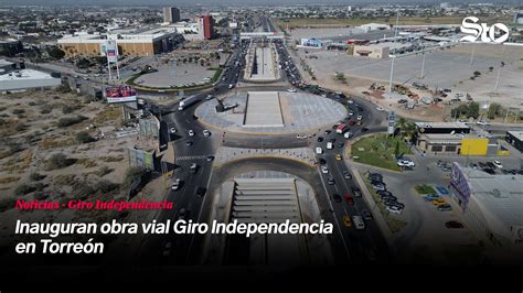 Inauguran Obra Vial Giro Independencia En Torre N