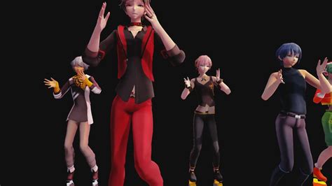 Mmd Bar Bar Bar Kaito Meito Gumo Luki And Dex Youtube