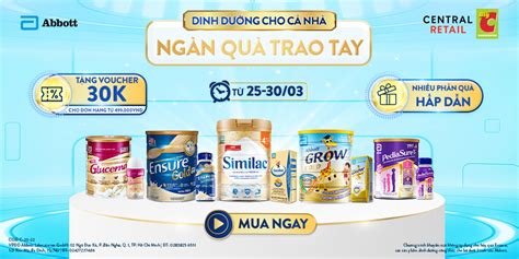 HOT MUA DEAL SIÊU XỊN NHẬN QUÀ SIÊU CHẤT TỪ THƯƠNG HIỆU ABBOTT