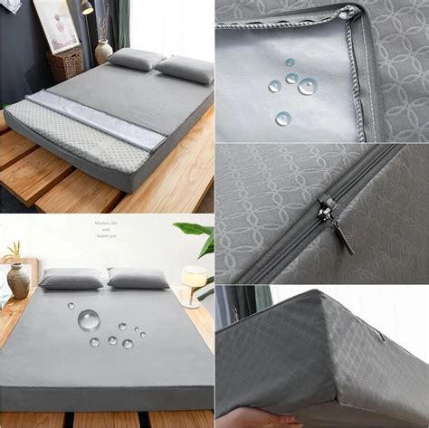 Waterproof Mattress Cover With Zipper Six Sides All Inclusive Tatami