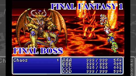 Final Fantasy Final Boss Chaos Youtube