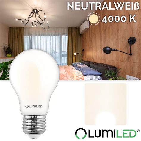 LUMILED A60 E27 LED Lampen 6 Stück 11W Kaufland de