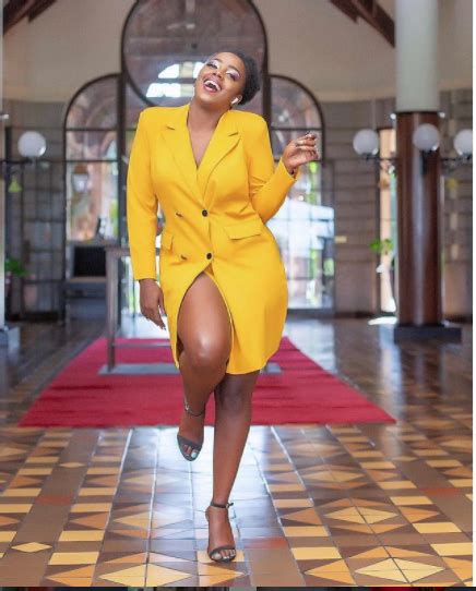 Kenyan Female Celebs Who Just Love Rocking Yellow Outfit Youth