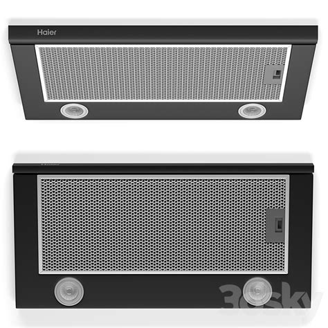 HOOD HAIER HVX-T671B - Kitchen appliance - 3D model