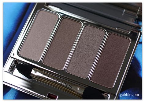 Тени для век Clarins 4-Colour Eyeshadow Palettes - отзыв - Olga Blik