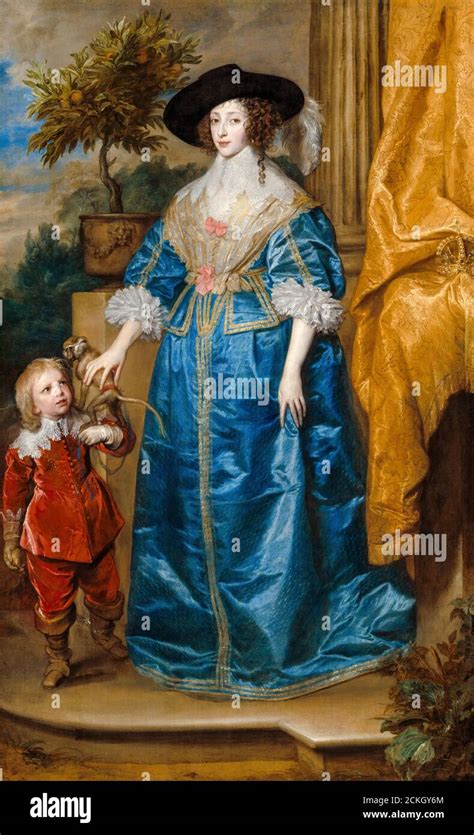 henrietta maria dwarf sir jeffrey  res stock photography  images