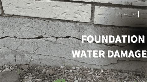 Understanding And Remedying Foundation Water Damage Archute