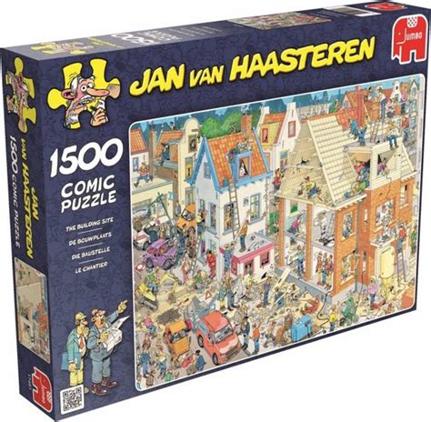 Jan Van Haasteren Bouwplaats Puzzel 1500 Stukjes Bol