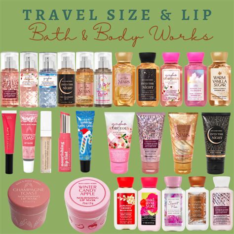 BBW ครม นำหอม เจลอาบนำ ขนาดพกพา 88ml Bath Body works Lotion Mist Shower Gel Lip Travel Size