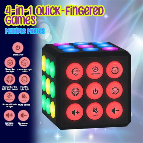 Unlock Fun: The Ultimate Electronic Brain & Memory Game Cube for Kids!