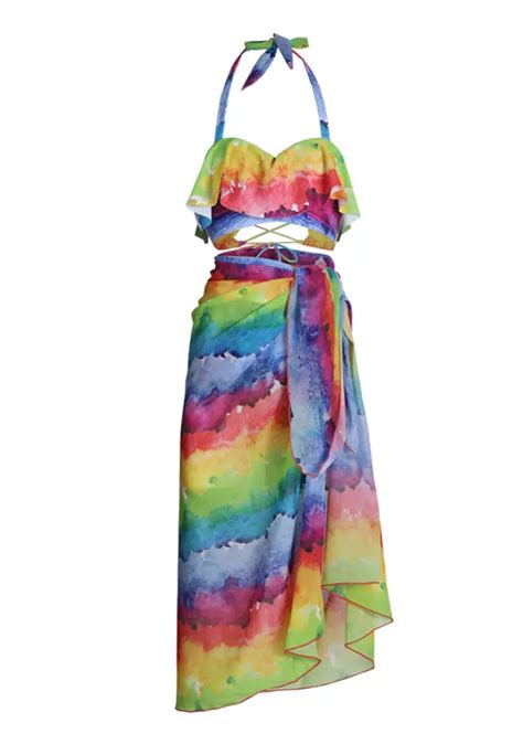 Yg Fitness Pcs Sexy Chiffon Bikini Set Buy Yg Fitness Online Zalora Hong Kong