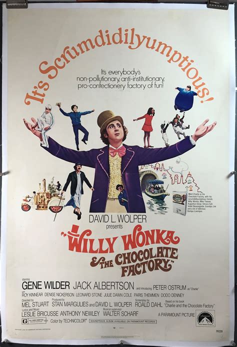 Filmposter Van Willy Wonka