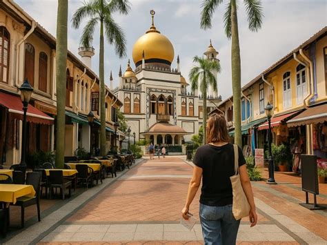 guided walking tours  kampong gelam routes stops  local