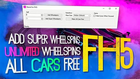 NEW Unlimited Wheelspins Money All Cars FREE MOD MENU Forza