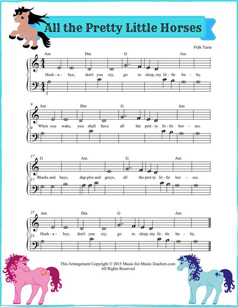 Easy Piano Songs For Kids Sheet Music Lamb Xylophone Songs