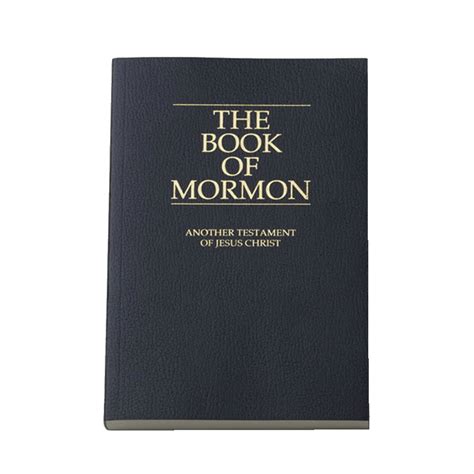Lds Scriptures Softcover Book Of Mormon