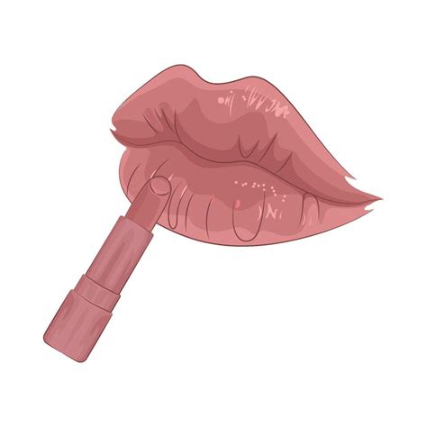 Illustration Of Nude Lipstick 42892094 Vector Art At Vecteezy