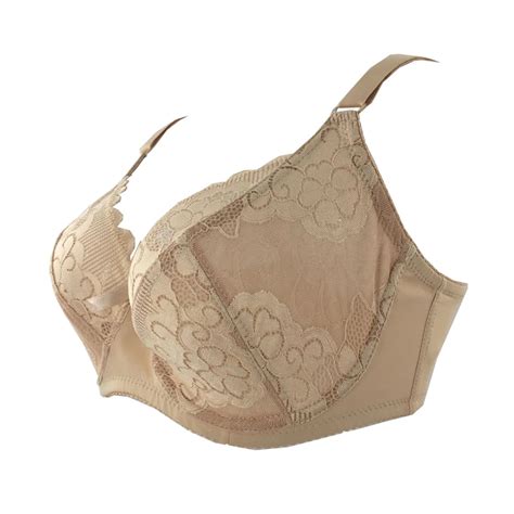 Aliexpress Buy Lace Minimizer Bra For Women Sexy Embroidery Lingerie Unlined Brassiere