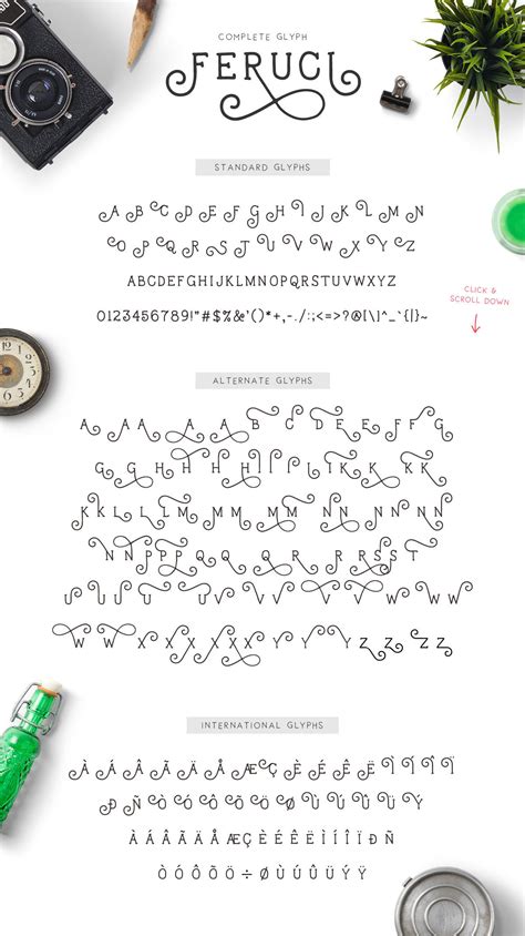 Feruci By Vuuuds | TheHungryJPEG