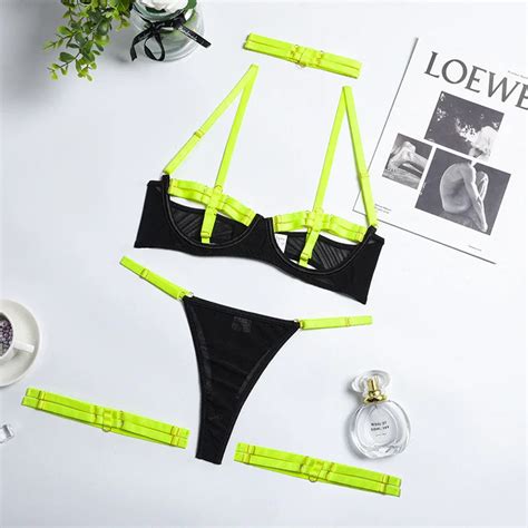 Billionm Sexy Exotic Set Hollow Out Sensual Lingerie Woman Exotic Costumes Underwear Women Porn