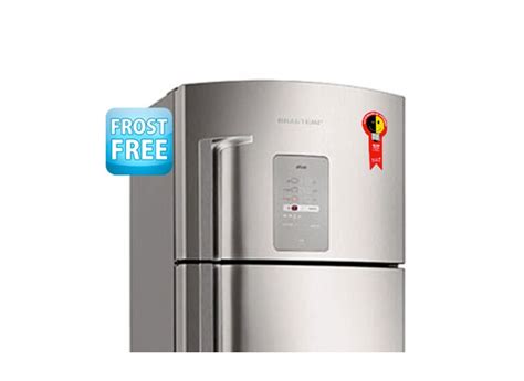 Geladeira Brastemp Ative Frost Free Duplex 403 Litros Inox BRM48N Em