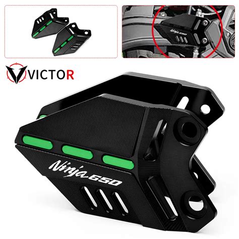 Ninja650 2022 motocicleta footpeg apoio para os pés conjunto traseiro