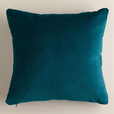 teal color decorative pillows 1