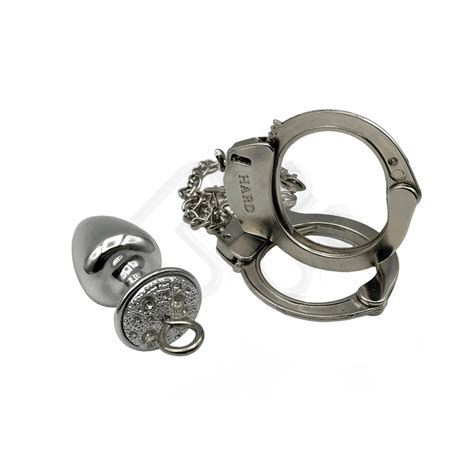 Algemas E Plug Anal M Joia Cravejadas Hard Cromado Exclusiva